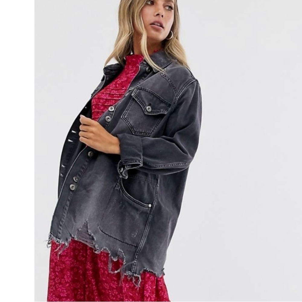 Free People Jean Jacket